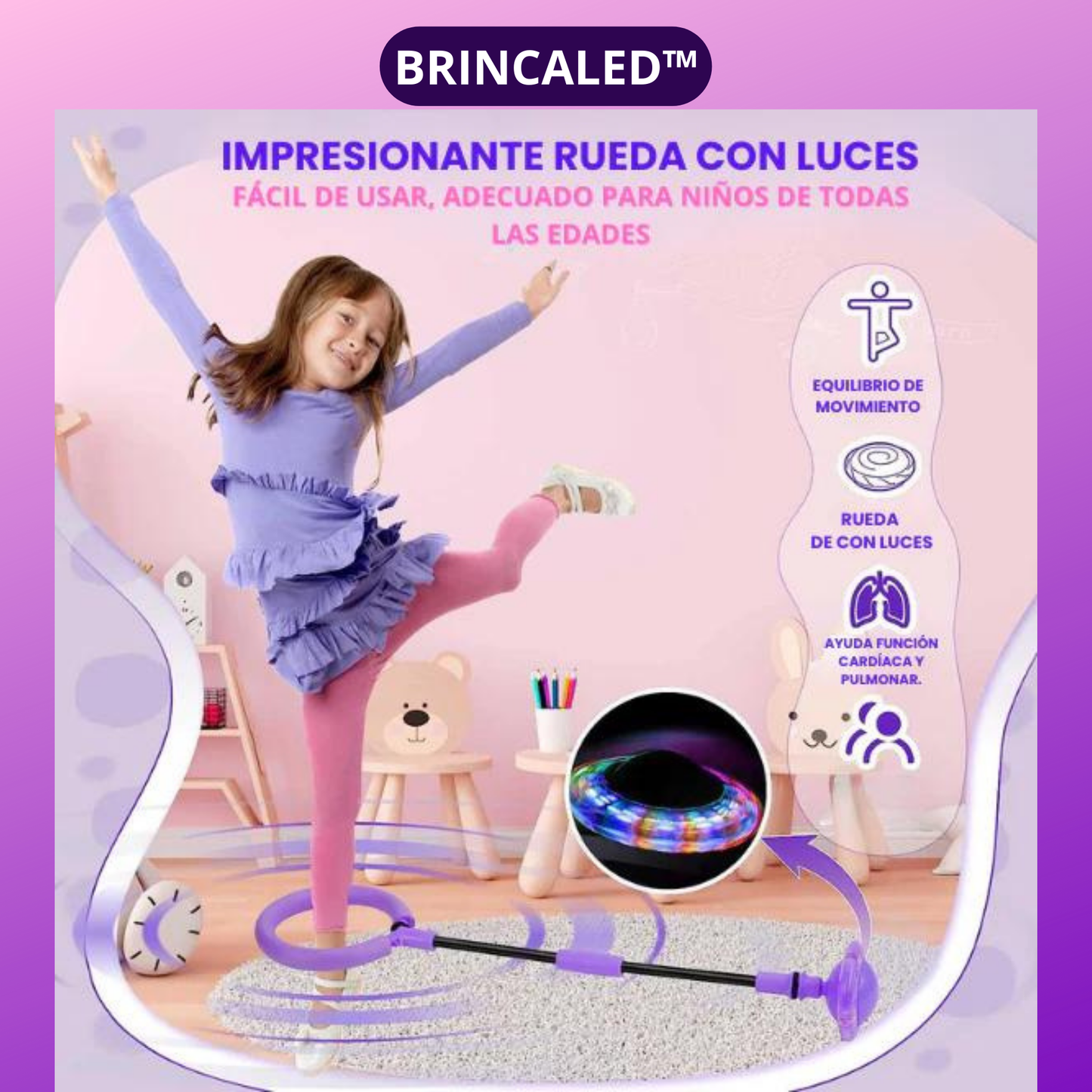 BRINCALED™ Anillo de salto mágico