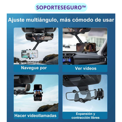 SoporteSeguro™ Ajustable con Rotación 360°