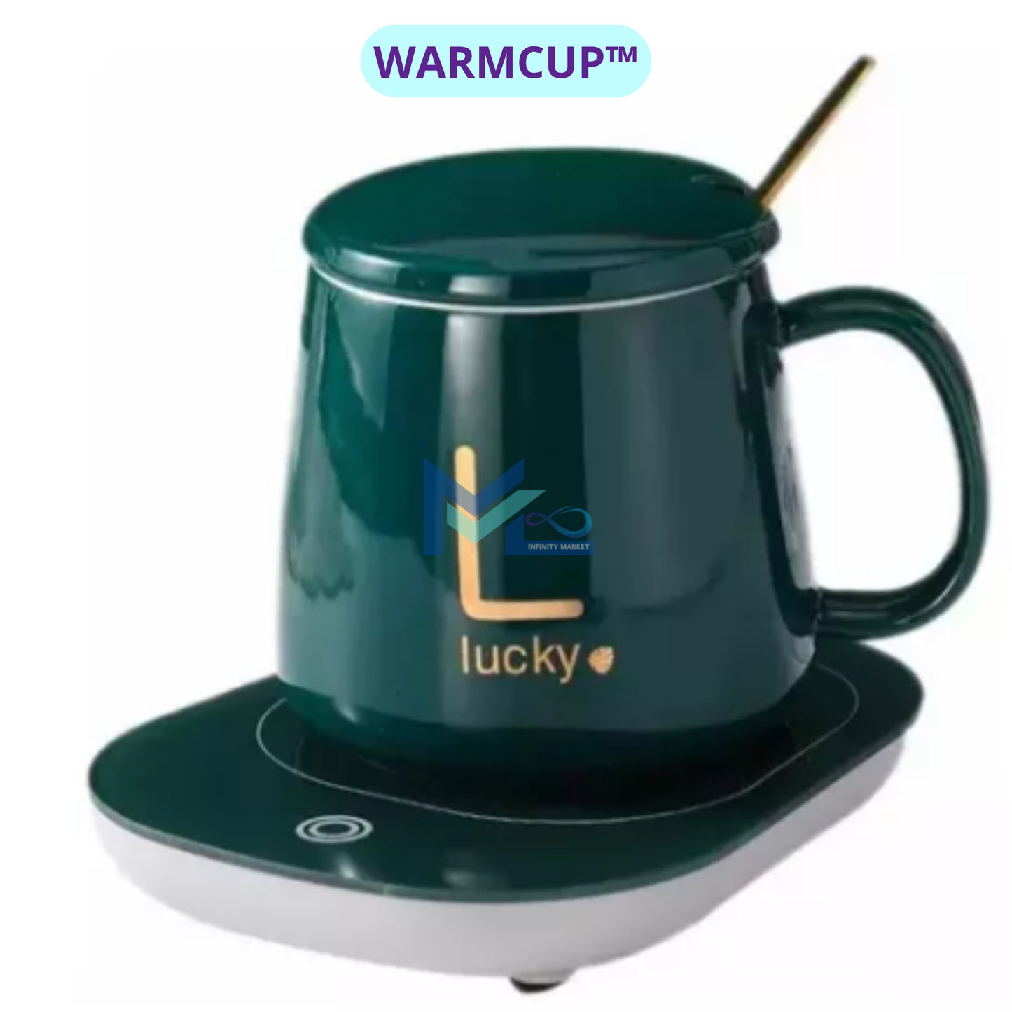 WARMCUP™ Taza con calentador eléctrico