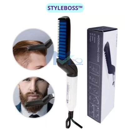 StyleBoss™ Alisador de barba y cabello