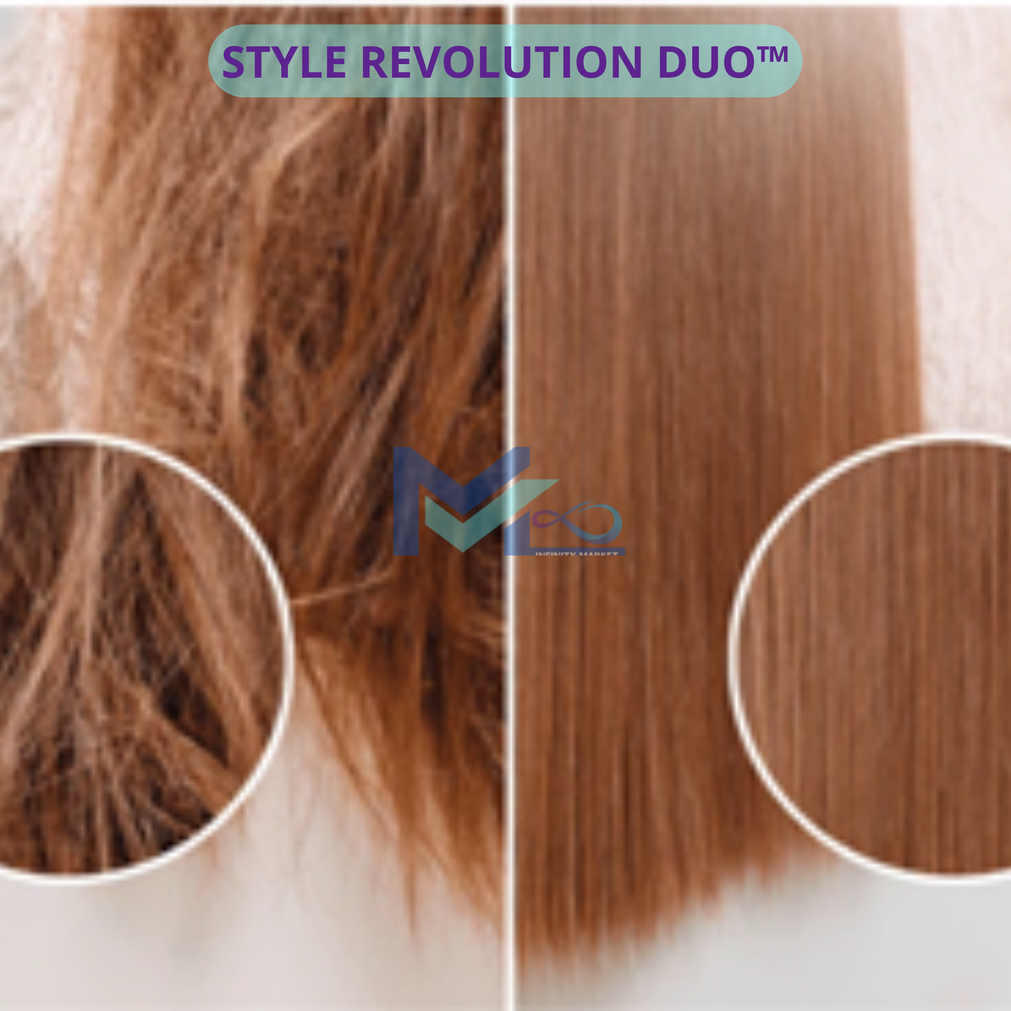 Style Revolution Duo™ alisador y rizador de cabello ultra rápido