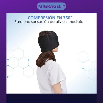 MigraGel™ Gorro Gel para Migraña