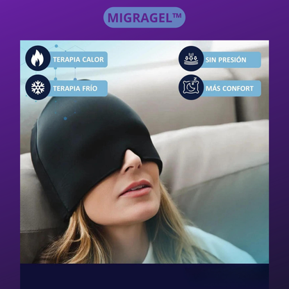 MigraGel™ Gorro Gel para Migraña