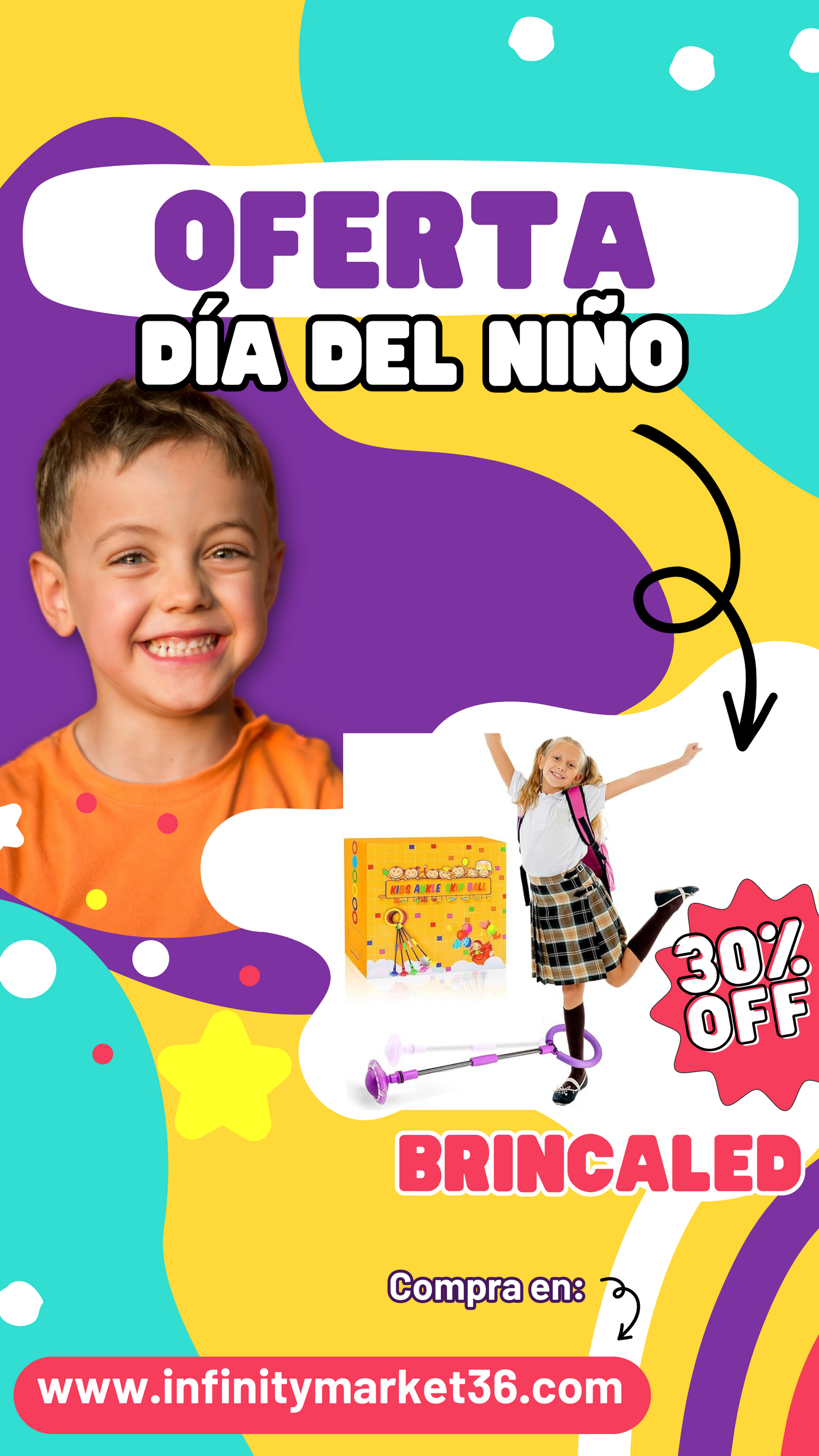 BRINCALED™ Anillo de salto mágico